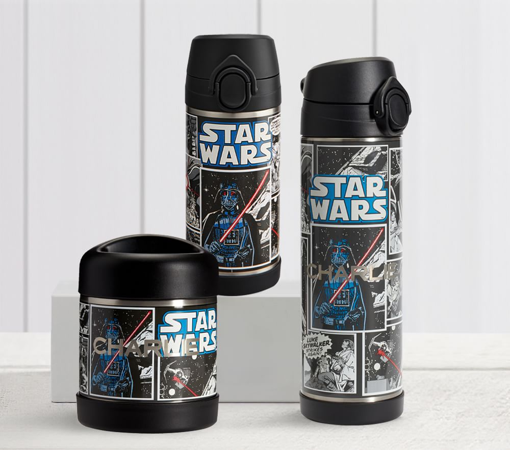 Mackenzie Star Wars Comics Glow in the Dark Water Bottles